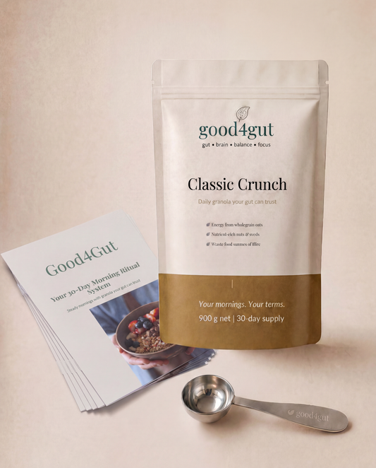 CLASSIC CRUNCH: Whole-Food Gut–Brain Granola